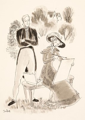Lot 541 - Suba (Susanne, 1913-2012). A collection of original drawings for works by Emily Eden