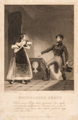 Lot 183 - Austen (Jane). Northanger Abbey, Persuasion, 1st illustrated edition, London: Richard Bentley, 1833
