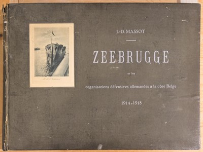 Lot 351 - Massot (J.-D). Zeebrugge, Brussels: P. van de Caveye (1922)