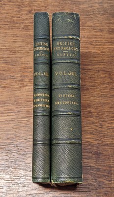 Lot 53 - Curtis (John). British Entomology, 8 volumes, 1823-40