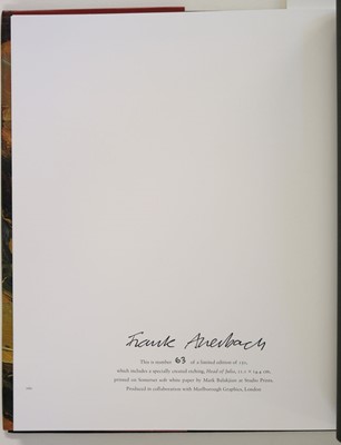Lot 222 - Auerbach (Frank, 1931-). Head of Julia, 2001