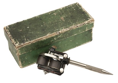 Lot 328 - Edison Electric Pen. The nickel-plated flywheel stamped 'Patented Aug 15 1876'