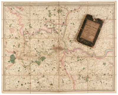 Lot 80 - London. Coltman (N.), A New Survey of the Environs of London..., 1828
