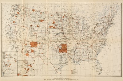 Lot 18 - North American Indians. A collection of reports, 1860-1917