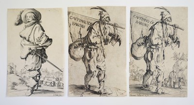 Lot 43 - Callot, Jacques (1592-1635). Various etchings from Les Gueux, La Noblesse, Les Gobbi, circa 1620s