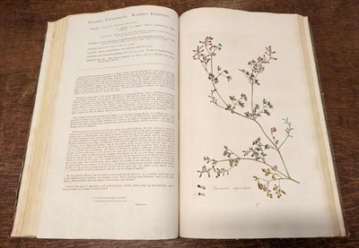 Lot 54 - Curtis (William). Flora Londinensis, 2 volumes bound in 6, 1st edition, 1777-1798