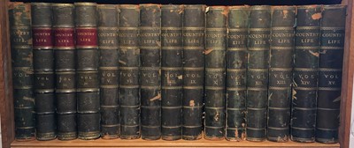 Lot 261 - Country Life. Country Life Illustrated..., volumes 1-16, London, 1897-1904