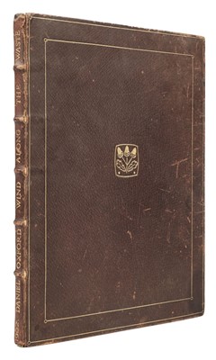 Lot 247 - Binding. Wedgwood (Ethel). Wind Along The Waste, Oxford: Daniel Press, 1902