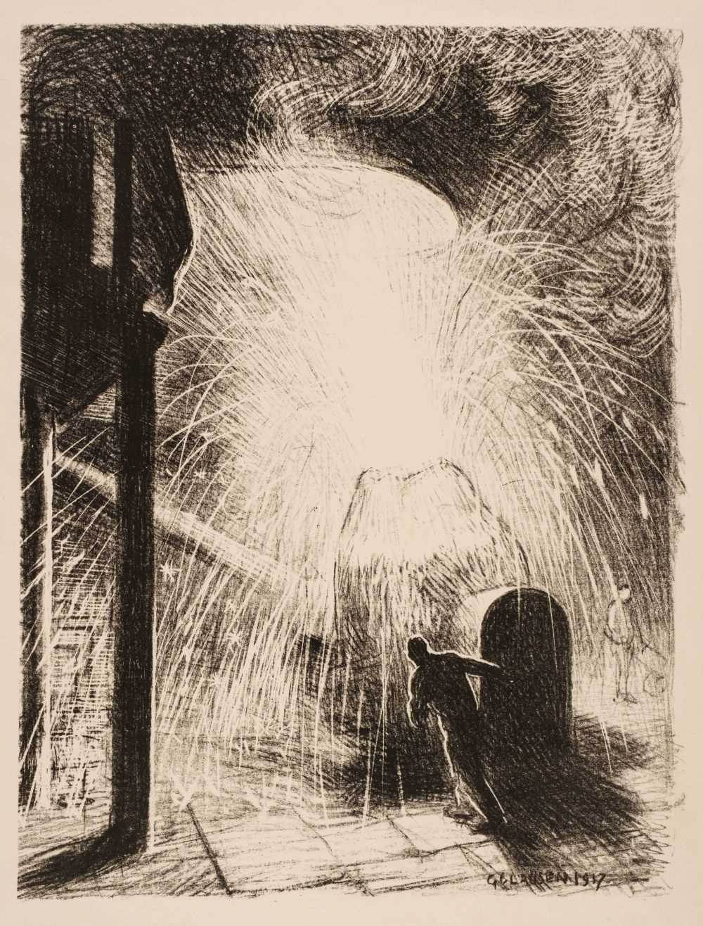 Lot 194 - Clausen (George, 1852-1944). Making Guns, 1917