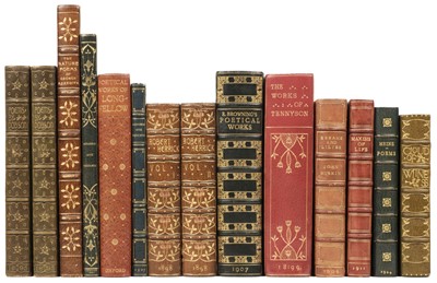 Lot 195 - Bindings. Dobson (Austin). Poems on Several Occasions, 2 volumes, London: Kegan Paul, 1895