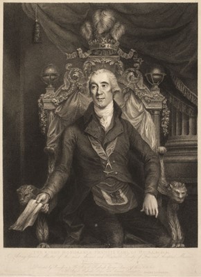 Lot 135 - Military Portraits. The Right Honourable Francis Earl of Moira