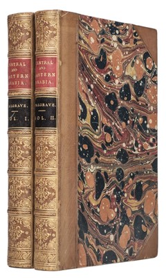 Lot 19 - Palgrave (William Gifford). Narrative of a Year's Journey through Central and Eastern Arabia (1862-63), 1865