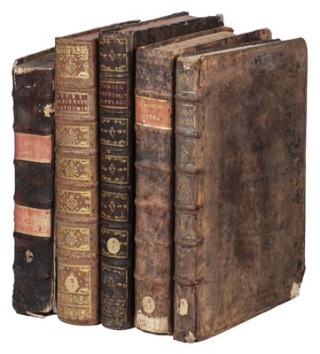 Lot 217 - Saint Anselm. Opera, Paris: Ludovici Billaine and Joannis Du Puis, 1675