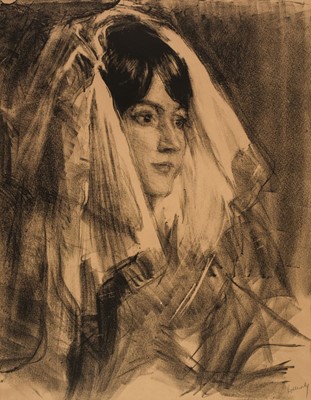 Lot 187 - Belleroche (Albert de, 1864-1944). Mantilla