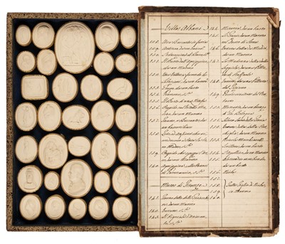 Lot 168 - Paoletti (Bartolomeo, 1757-1834, & Pietro, 1801-1847). A collection of 52 plaster cameos