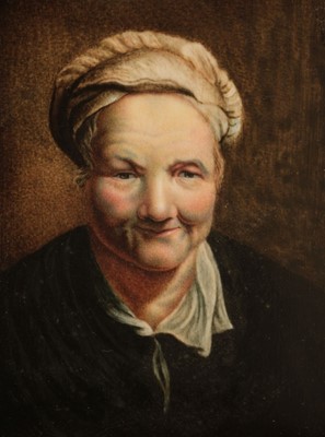 Lot 83 - English School. Portrait miniature of M.E. Hoblyn, 1821