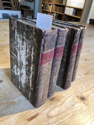 Lot 224 - Fashion. Le Beau Monde Literary Fashionable Magazine, 4 volumes, London: J.B. Bell, 1806-08
