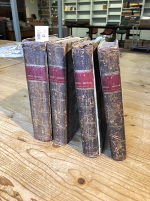 Lot 224 - Fashion. Le Beau Monde Literary Fashionable Magazine, 4 volumes, London: J.B. Bell, 1806-08
