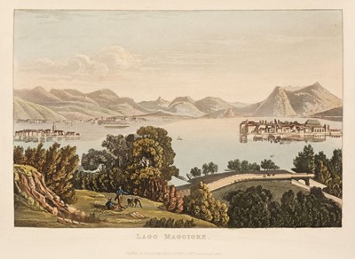 Lot 25 - Schoberl (Frederic). Picturesque Tour from Geneva to Milan, by way of the Simplon, 1820