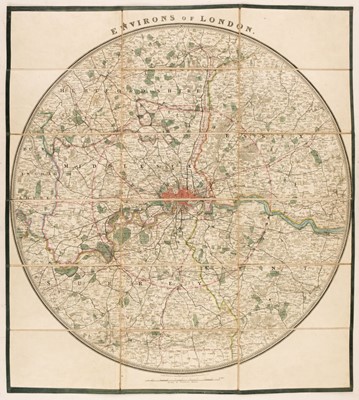 Lot 143 - London. Wyld (James), Environs of London, 1847