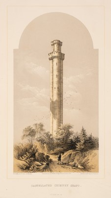 Lot 399 - 1858 Rawlinson (Robert). Designs for Factory Furnace and other Tall Chimney Shafts, [1858]