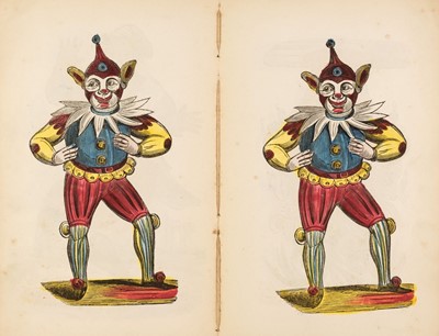 Lot 198 - Blow Book. Early magic flip book, probably French, circa 1820s/30s