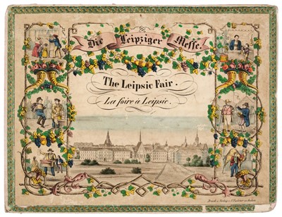 Lot 245 - Paper Toy Diorama. Die Leipziger Messe. The Leipsic Fair
