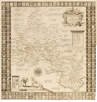 Lot 42 - Plot (Robert). The Natural History of Oxford-shire,  2nd ed., 1705