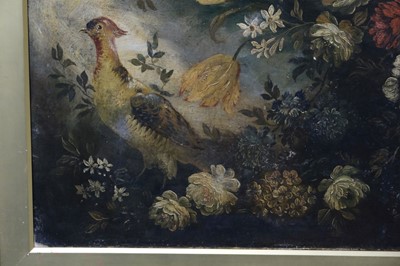 Lot 20 - Lombardy School. A Still Life of flowers, oil on canvas