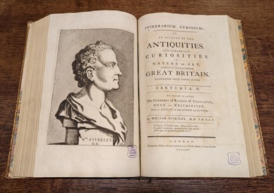 Lot 45 - Stukeley (William). Itinerarium Curiosum: or, an Account of the Antiquities..., 2 vols. in one, 1776
