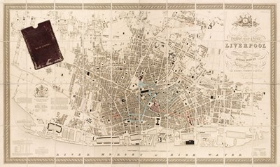 Lot 139 - Liverpool.  Gage (M. A.), The Trigonemetrical Plan of the Town and Port of Liverpool..., 1836
