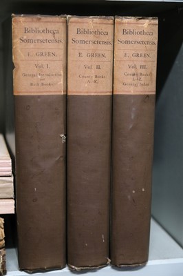 Lot 38 - Jeboult (Edward). A General Account of West Somerset, 1873