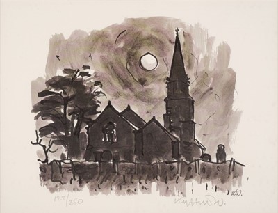 Lot 239 - Williams (Kyffin, 1918-2006). Llanedwen Church...