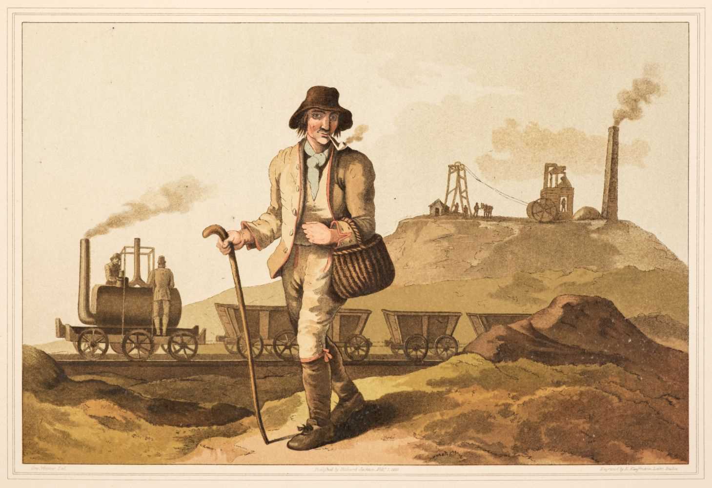 Lot 46 - Walker (George). The Costume of Yorkshire Illustrated by a Series of Forty Engravings, 1885