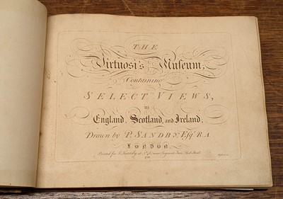 Lot 43 - Sandby (Paul). The Virtuosi's Museum, 1778
