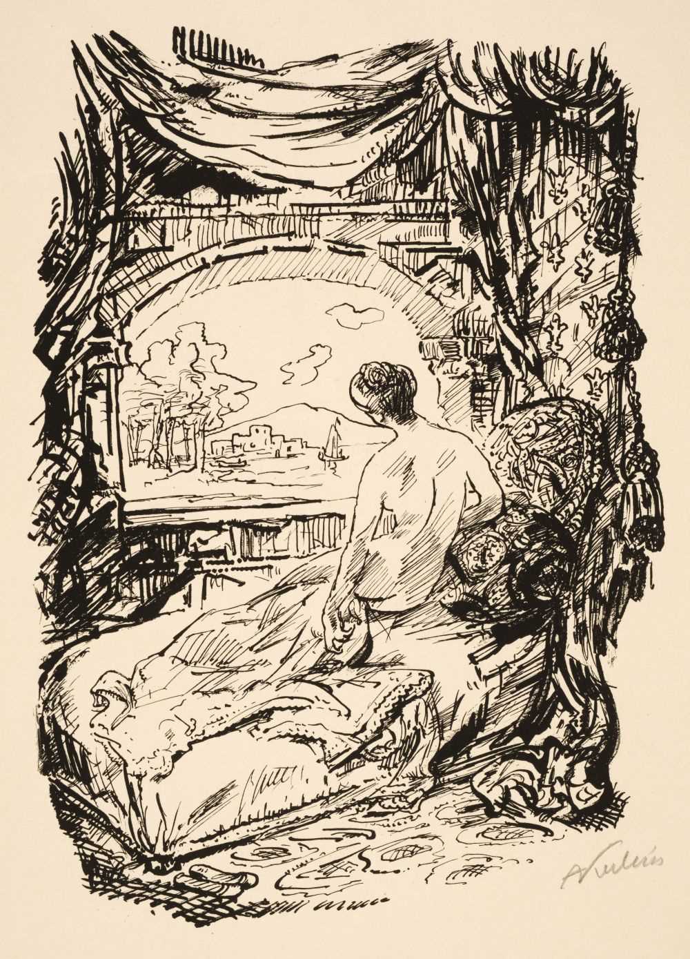 Lot 201 - Kubin (Alfred, 1877-1959). Die drei Lithographien, 1920