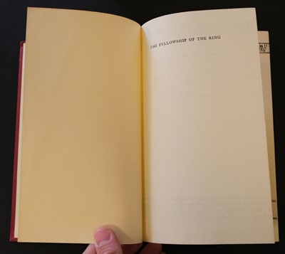 Lot 688 - Tolkien (J.R.R.) Lord of the Rings, 3 volumes, 1954-62