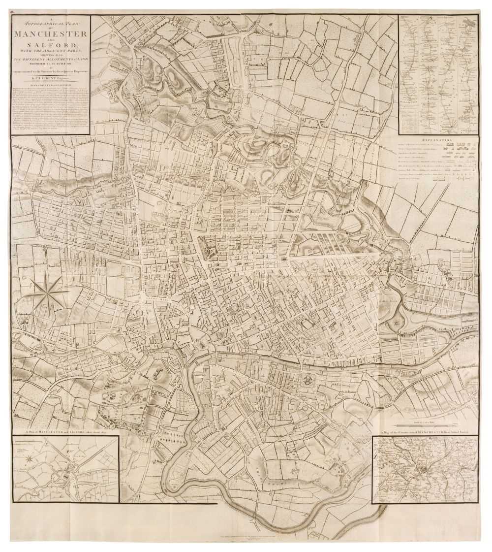 Lot 53 - Aikin (J.). A Description of the Country... round Manchester, John Stockdale, 1795