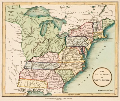 Lot 477 - North America. A collection of 82 maps, 18th & 19th century