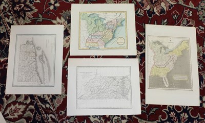 Lot 477 - North America. A collection of 82 maps, 18th & 19th century