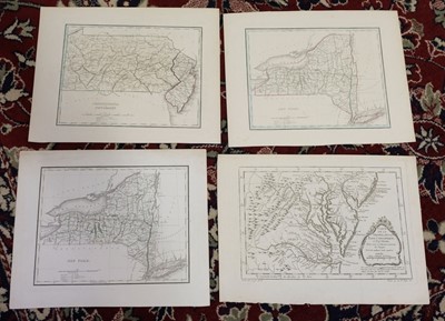 Lot 477 - North America. A collection of 82 maps, 18th & 19th century