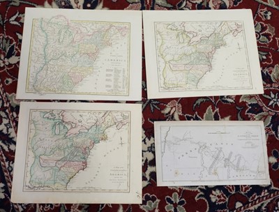 Lot 477 - North America. A collection of 82 maps, 18th & 19th century
