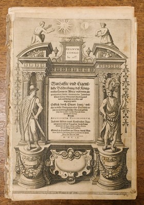 Lot 12 - De Bry (Johann Theodore). Regnum Congo, Frankfurt: Durch Matthias Becker, 1609