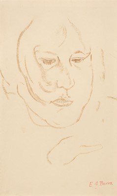 Lot 742 - Burra (Edward, 1905-1976). Woman's Head/Male Nude Torso