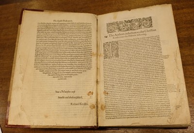 Lot 21 - Knolles (Richard). The Generall Historie of the Turkes, 2nd edition, London: Adam Islip, 1610