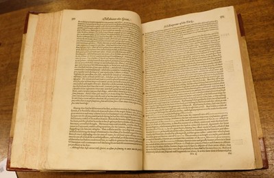 Lot 21 - Knolles (Richard). The Generall Historie of the Turkes, 2nd edition, London: Adam Islip, 1610