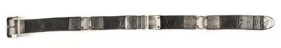 Lot 19 - Chatelaine Belt. An unusual Victorian chatelaine belt by Wright & Davis, London 1876