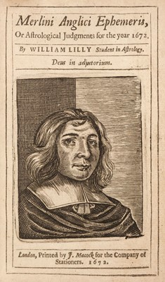 Lot 130 - Almanacs. A collection of 11 almanacs bound in one volume, 1672