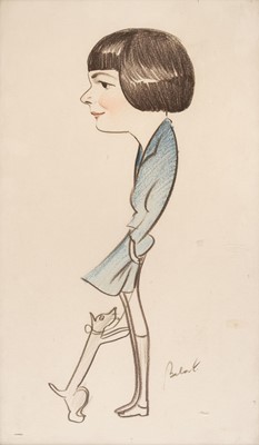 Lot 311 - Kádár (Béla, 1877-1956). Two Caricatures
