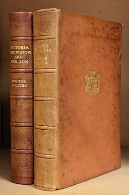 Lot 321 - Bolitho (Hector), Victoria, the widow and her son, London: Cobden-Sanderson, 1934